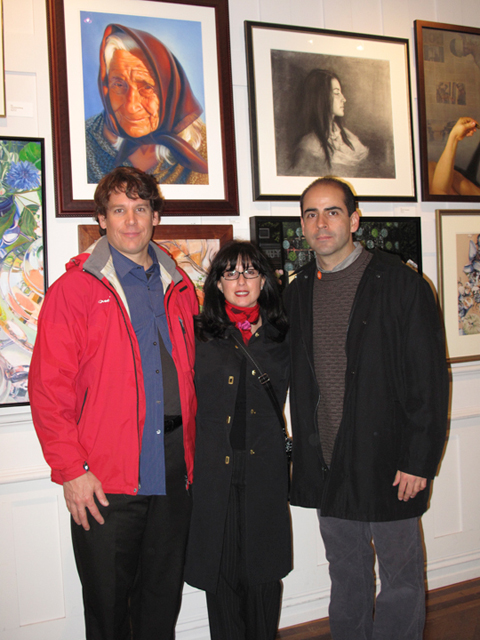 portrait with friends